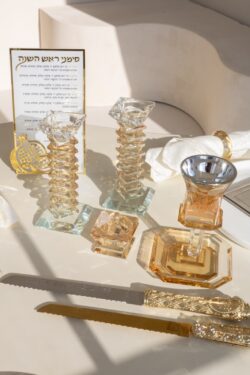 ⁦סכין סגולה לפרנסה- ציפוי זהב⁩ – תמונה ⁦8⁩